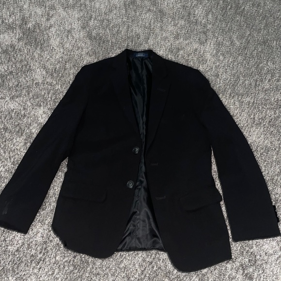Chaps Jackets & Blazers - Black Chaps Women’s Blazer Sportcoat Size 12REG with Shoulder Pads Coat Jacket